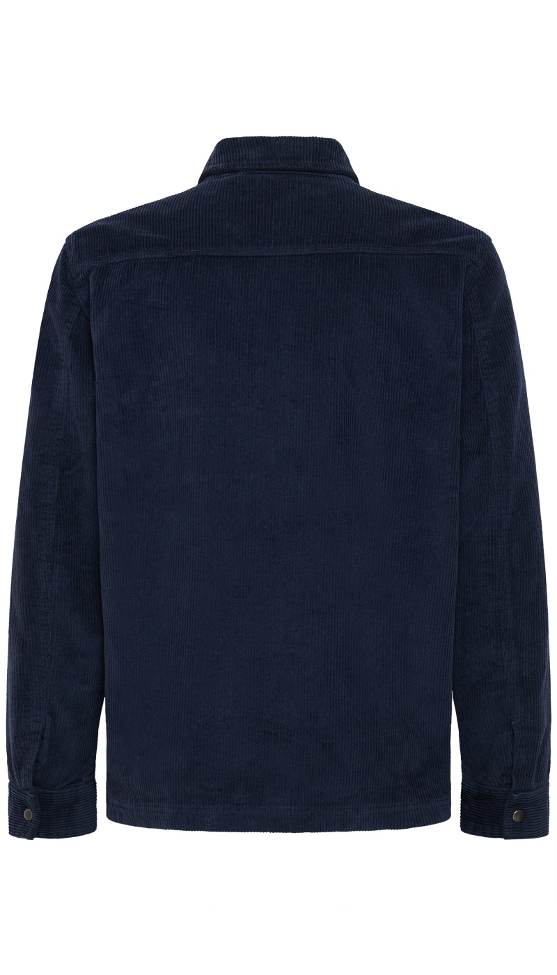 Veste Côtelé Marine BHFIFE BLEND - 7 | HOMBRES